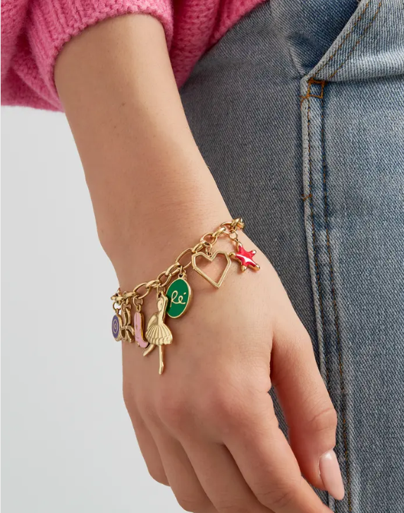 Twinkle charms armband - Goud kleur